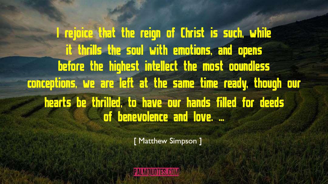 Christ Followers quotes by Matthew Simpson