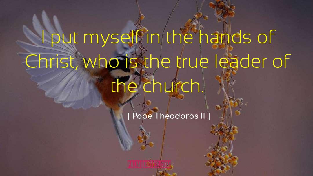 Christ In Us quotes by Pope Theodoros II