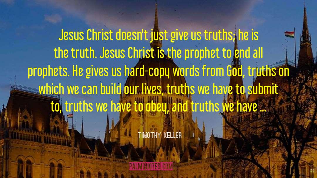 Christ Jesus quotes by Timothy Keller