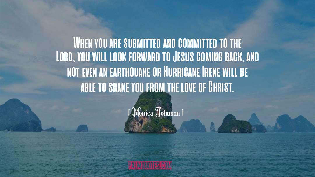 Christ Love quotes by Monica Johnson