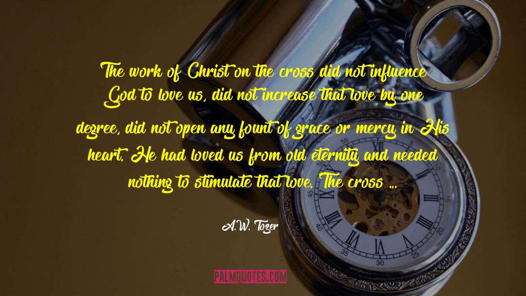 Christ On The Cross quotes by A.W. Tozer