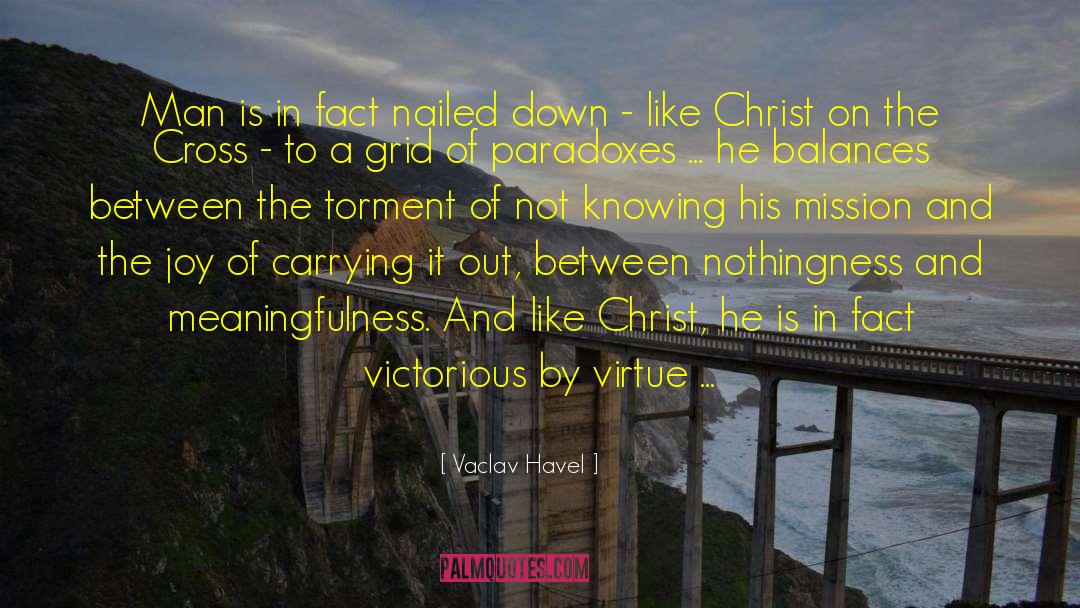 Christ On The Cross quotes by Vaclav Havel