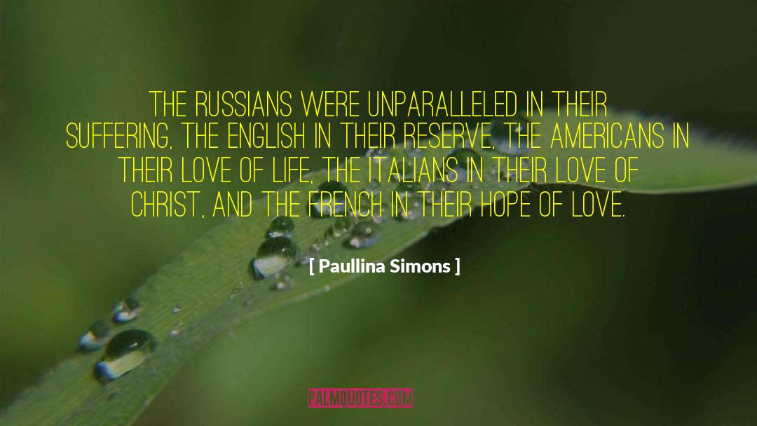 Christ Peddlar quotes by Paullina Simons