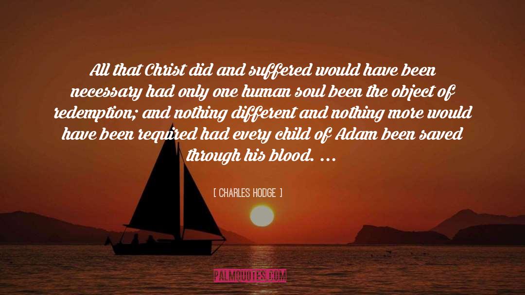 Christ Peddlar quotes by Charles Hodge