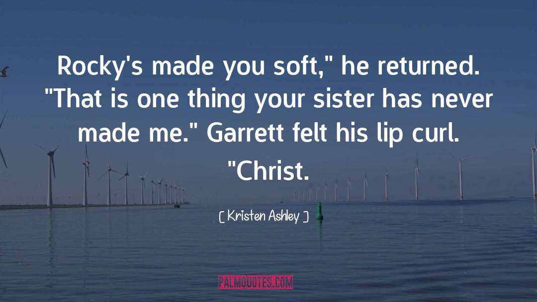 Christ Peddlar quotes by Kristen Ashley