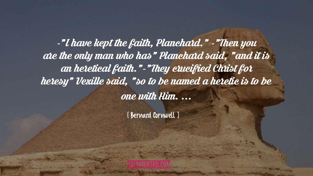 Christ quotes by Bernard Cornwell