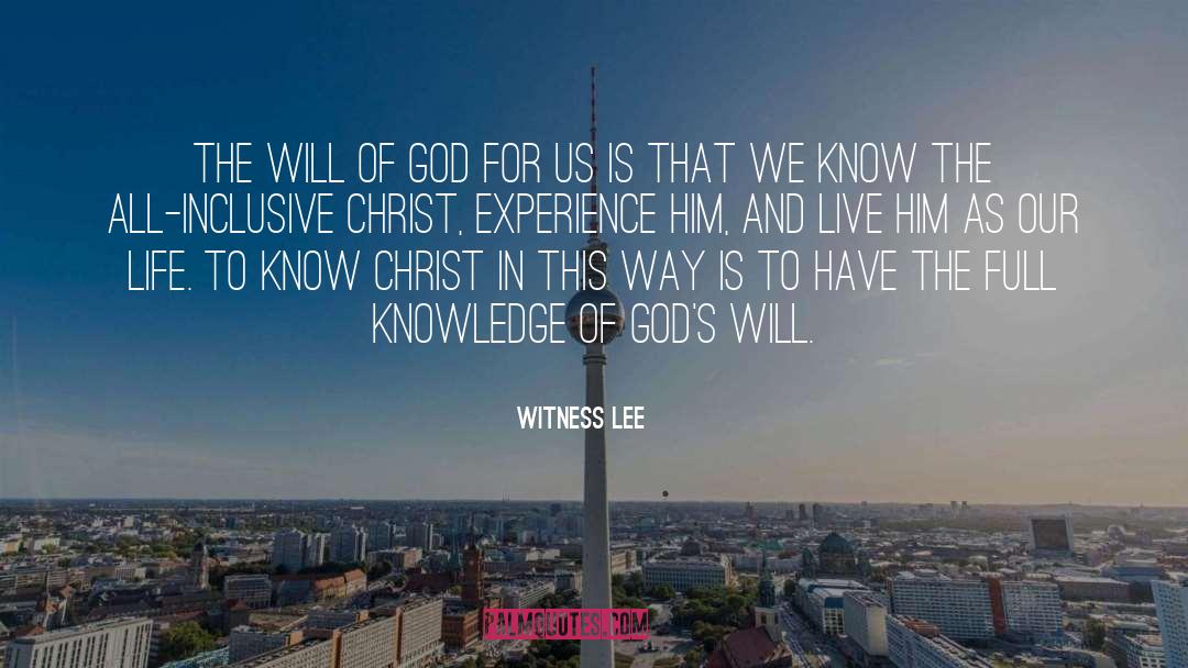 Christ S Followers quotes by Witness Lee