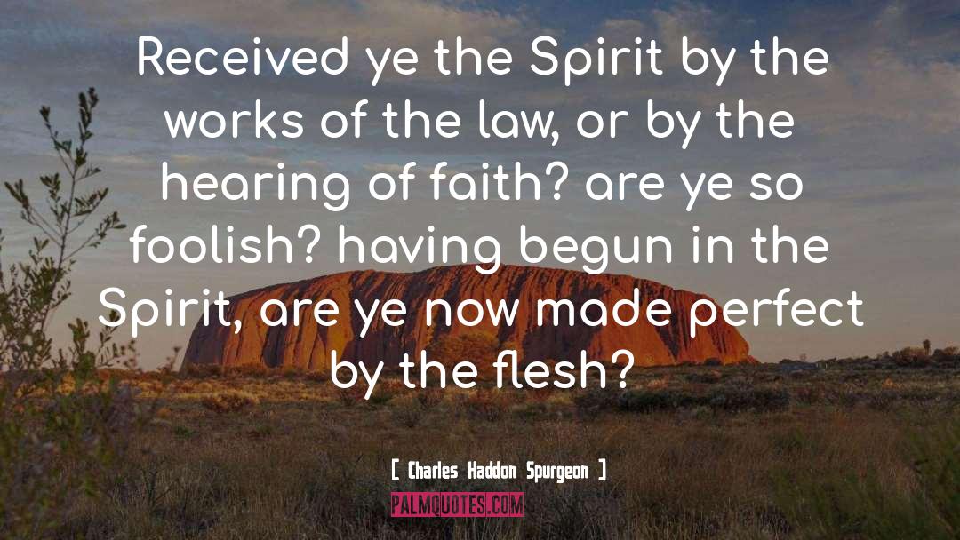 Christan Faith quotes by Charles Haddon Spurgeon