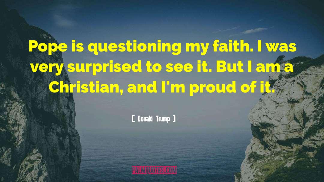 Christian Advocacy quotes by Donald Trump