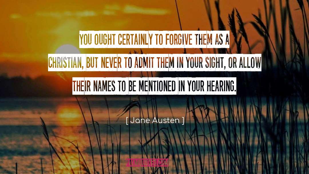 Christian Authors quotes by Jane Austen