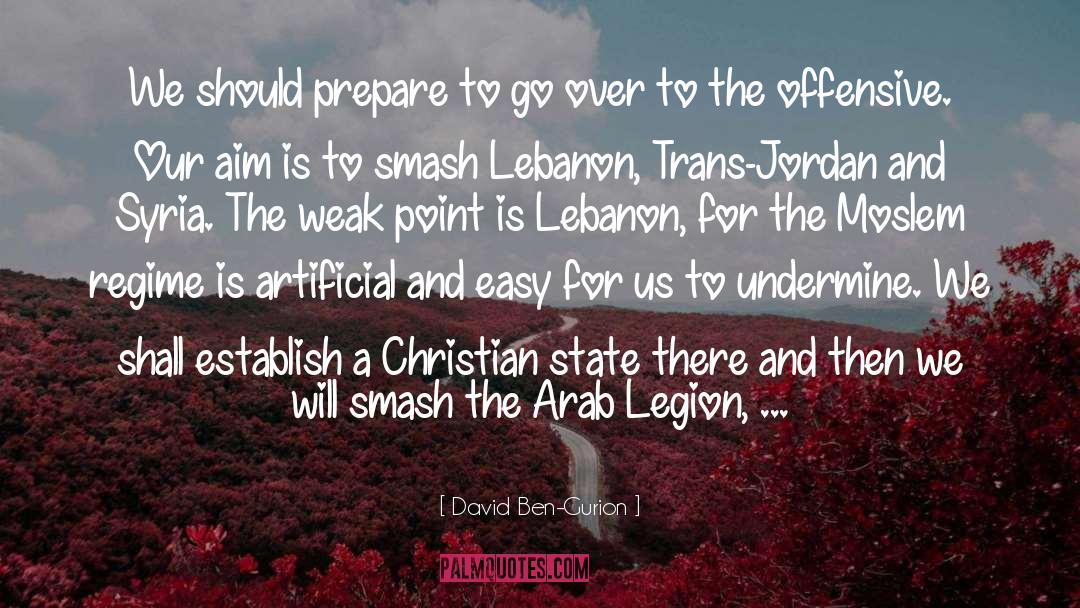 Christian Baloga quotes by David Ben-Gurion