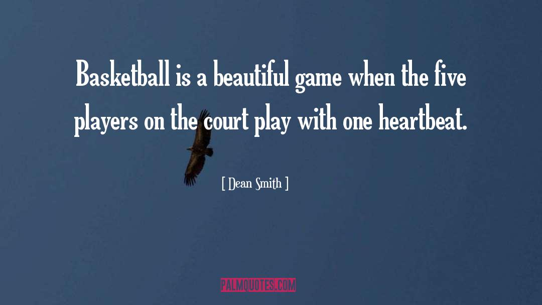 Christian Basketball Player quotes by Dean Smith