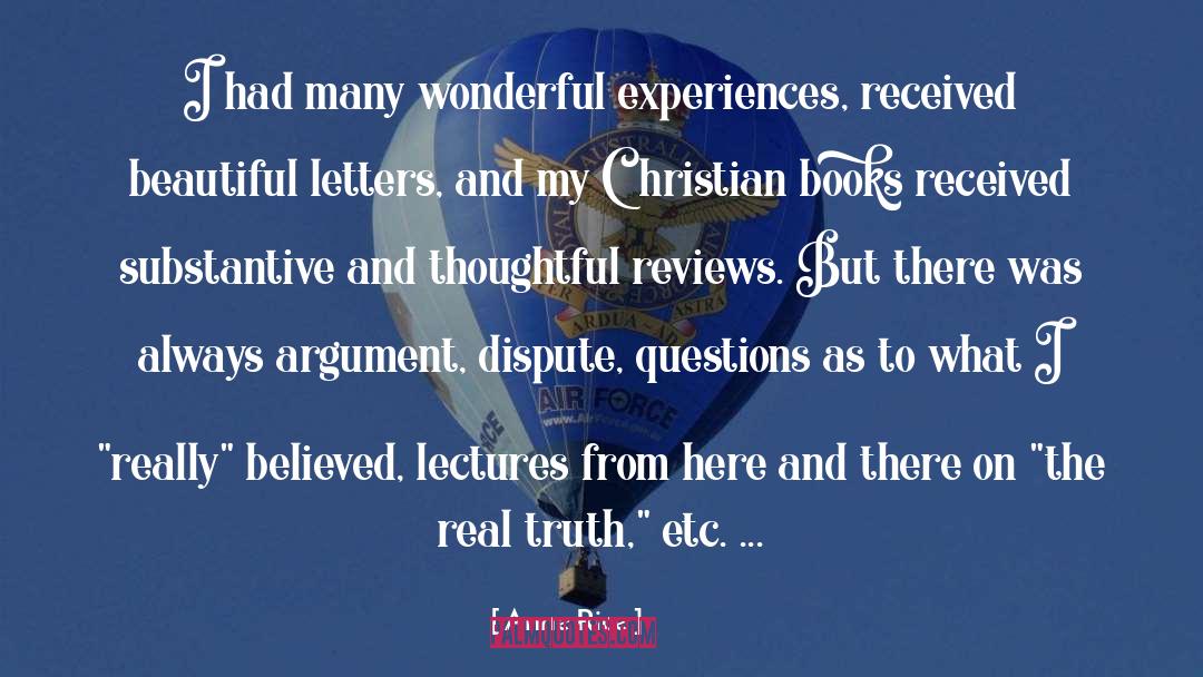 Christian Books quotes by Anne Rice