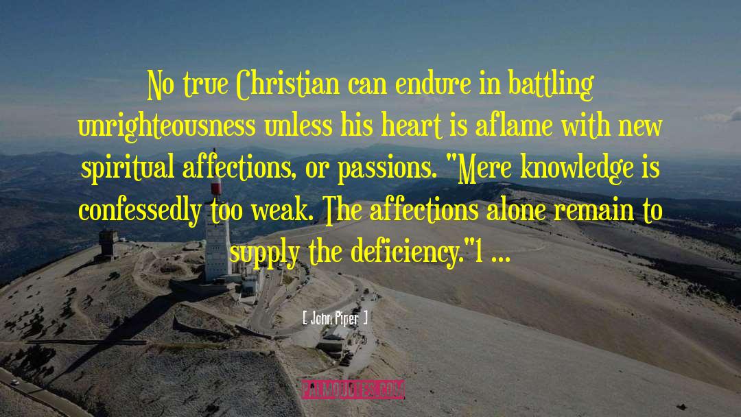 Christian Brotherhood quotes by John Piper