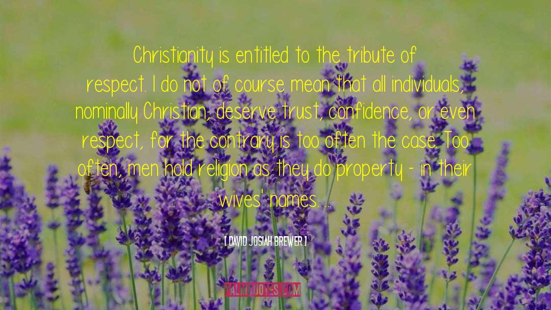 Christian Christmas quotes by David Josiah Brewer