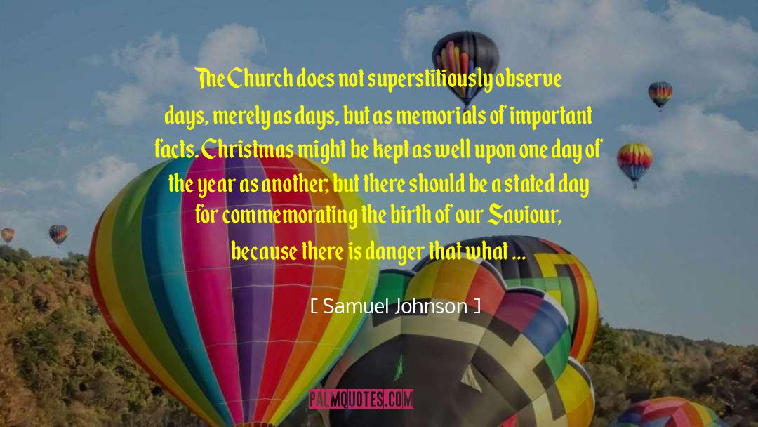 Christian Christmas quotes by Samuel Johnson