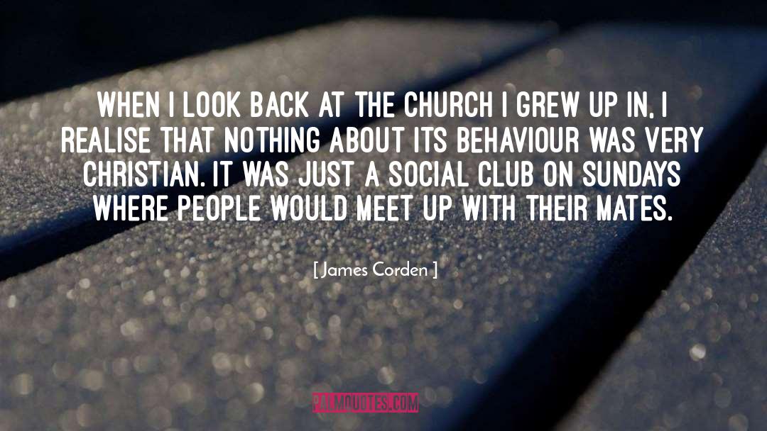Christian Church quotes by James Corden