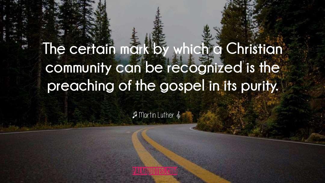 Christian Community quotes by Martin Luther