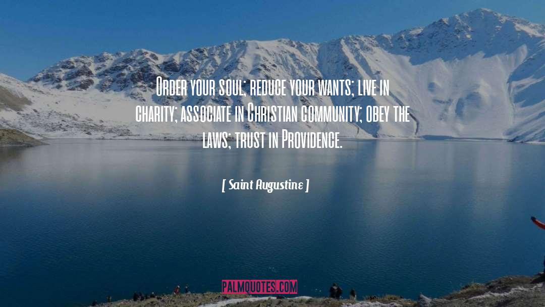 Christian Community quotes by Saint Augustine