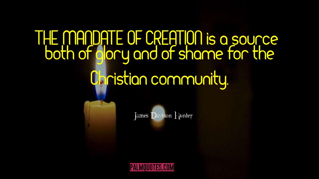 Christian Community quotes by James Davison Hunter