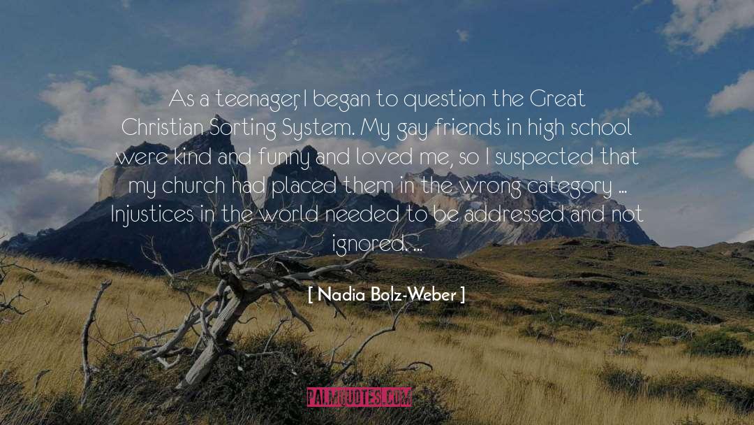 Christian Delacroix quotes by Nadia Bolz-Weber