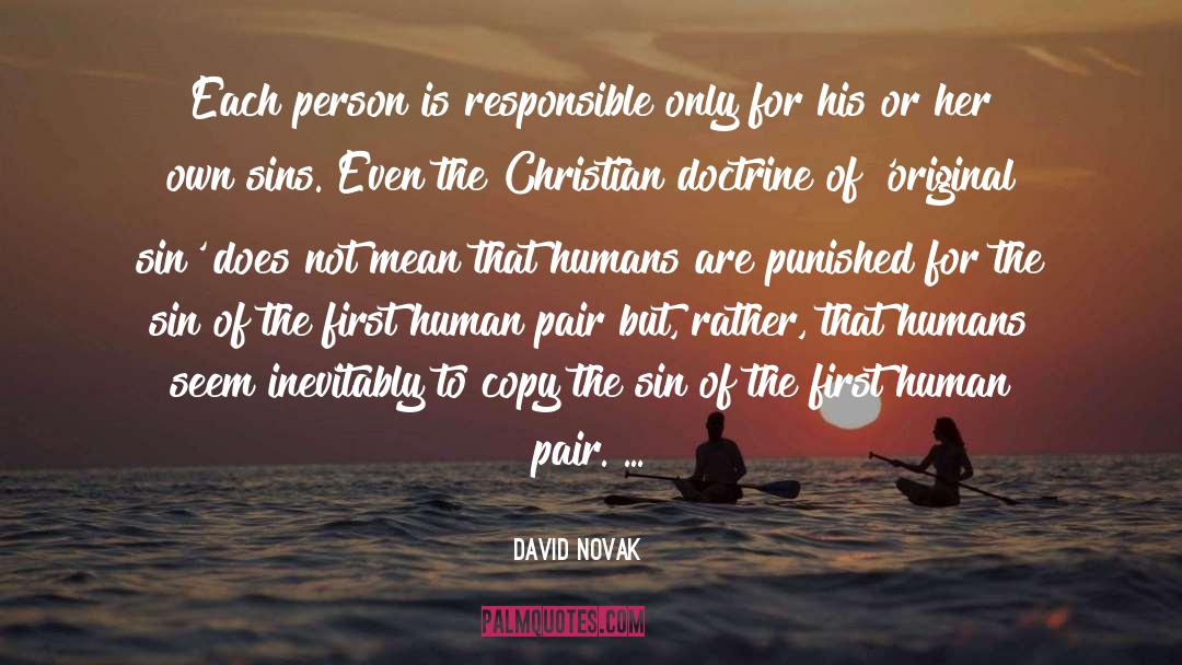 Christian Doctrine quotes by David Novak