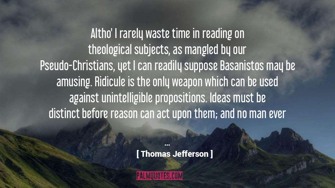 Christian Doctrine quotes by Thomas Jefferson
