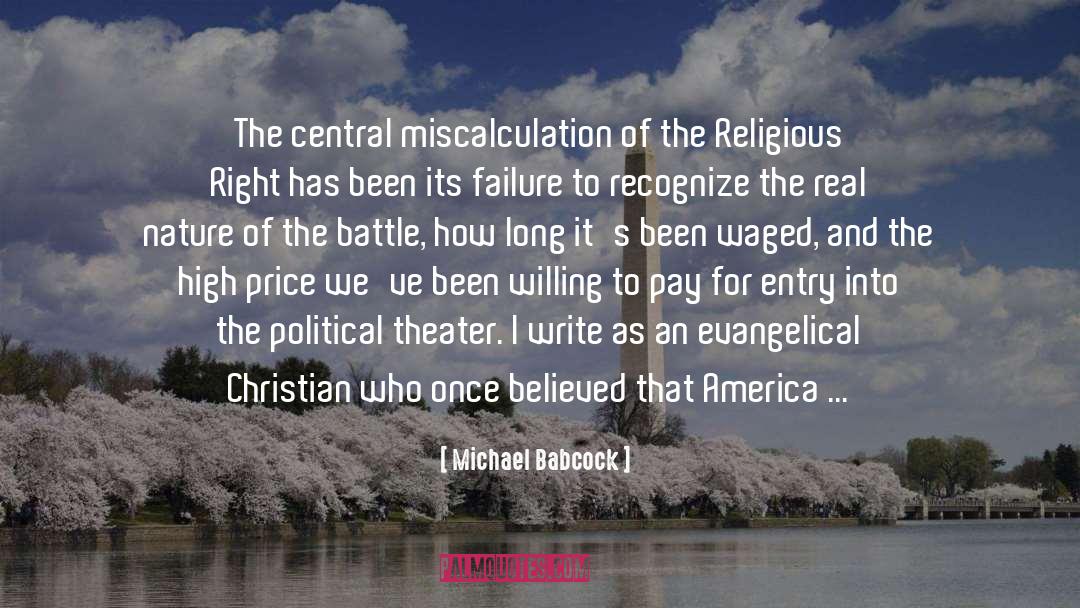 Christian Dystopian quotes by Michael Babcock