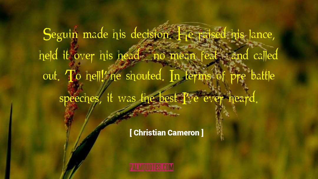 Christian Easter quotes by Christian Cameron