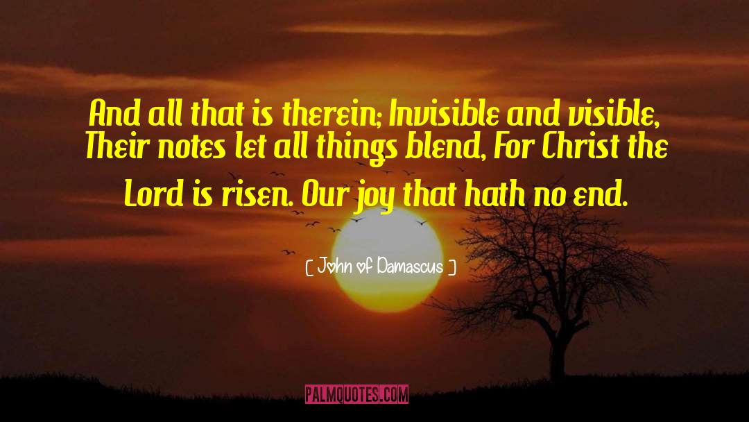 Christian Easter quotes by John Of Damascus