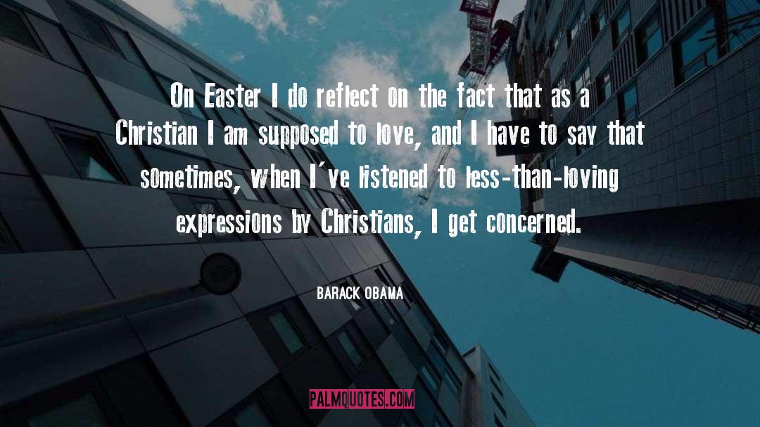 Christian Easter quotes by Barack Obama