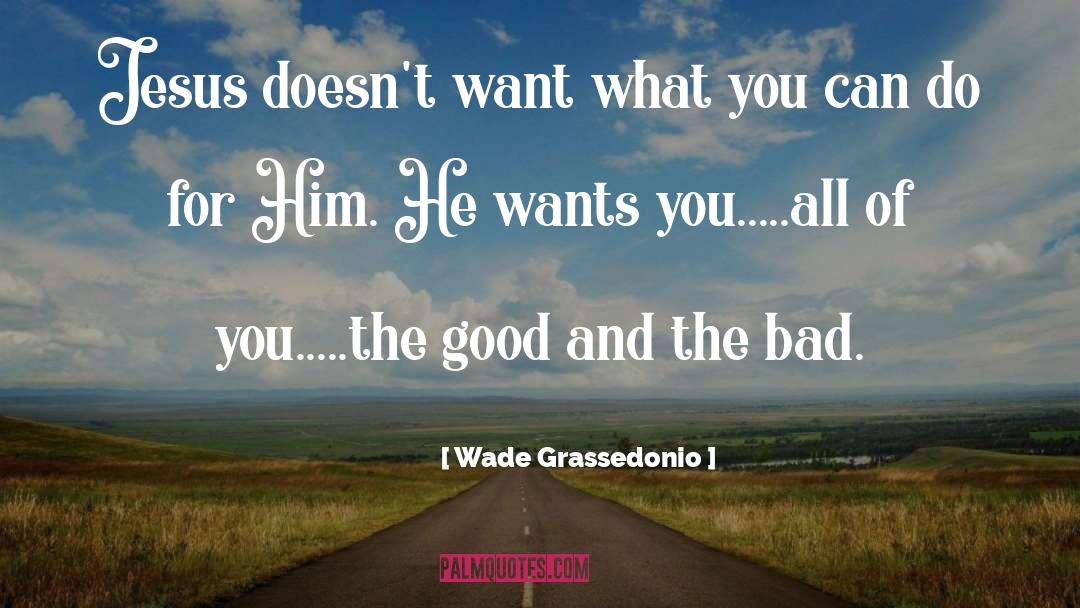Christian Education quotes by Wade Grassedonio