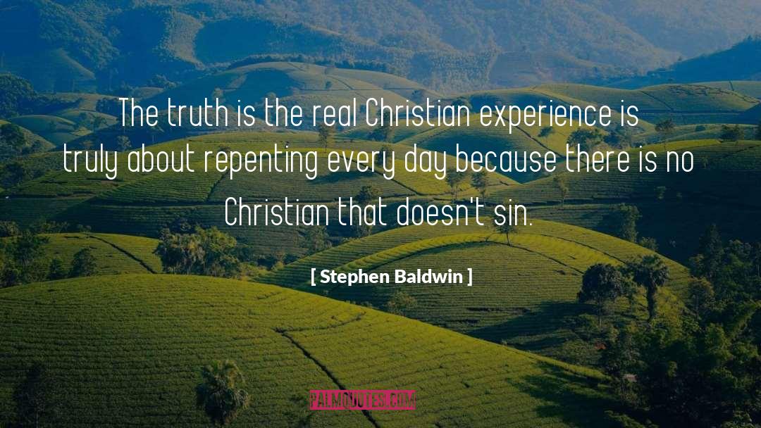 Christian Experience quotes by Stephen Baldwin