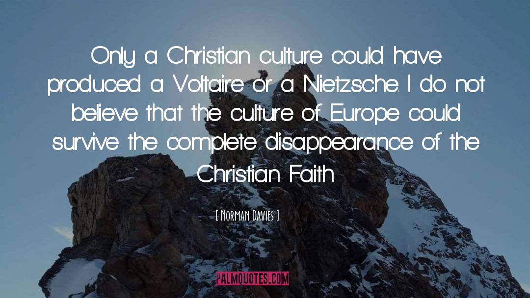 Christian Faith quotes by Norman Davies