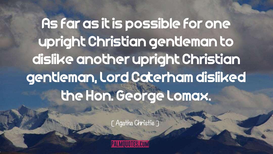 Christian Fantasy quotes by Agatha Christie