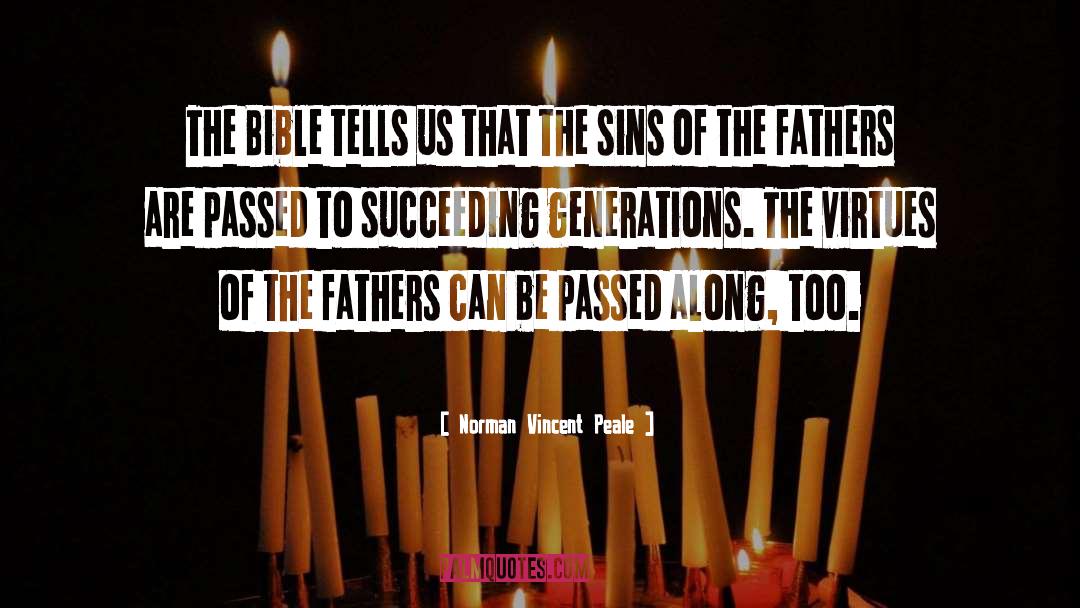 Christian Father quotes by Norman Vincent Peale