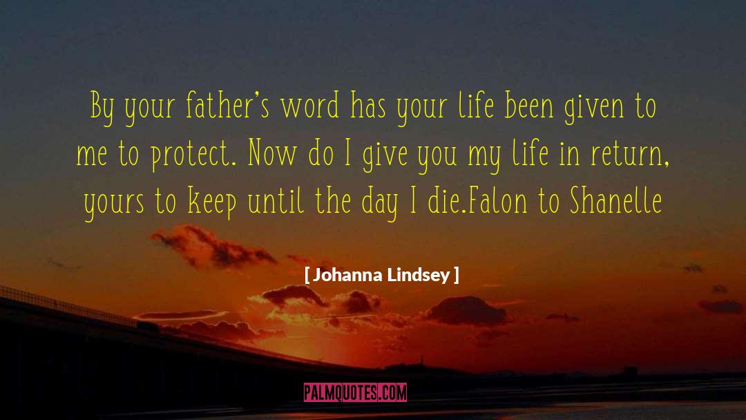 Christian Fathers Day quotes by Johanna Lindsey