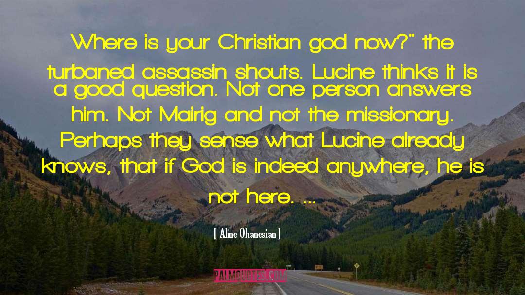 Christian Faust quotes by Aline Ohanesian