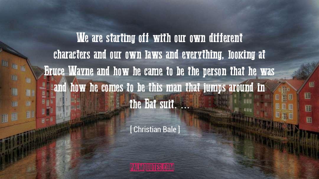 Christian Fellowship quotes by Christian Bale