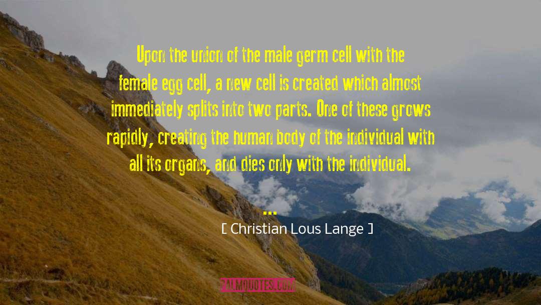 Christian Feminism quotes by Christian Lous Lange