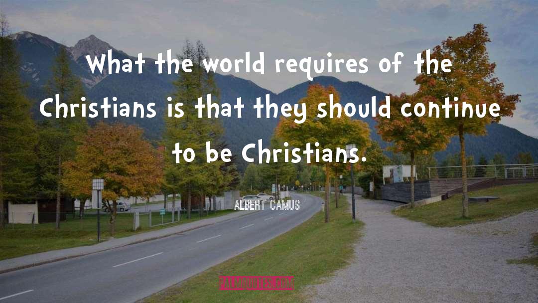 Christian Feminism quotes by Albert Camus