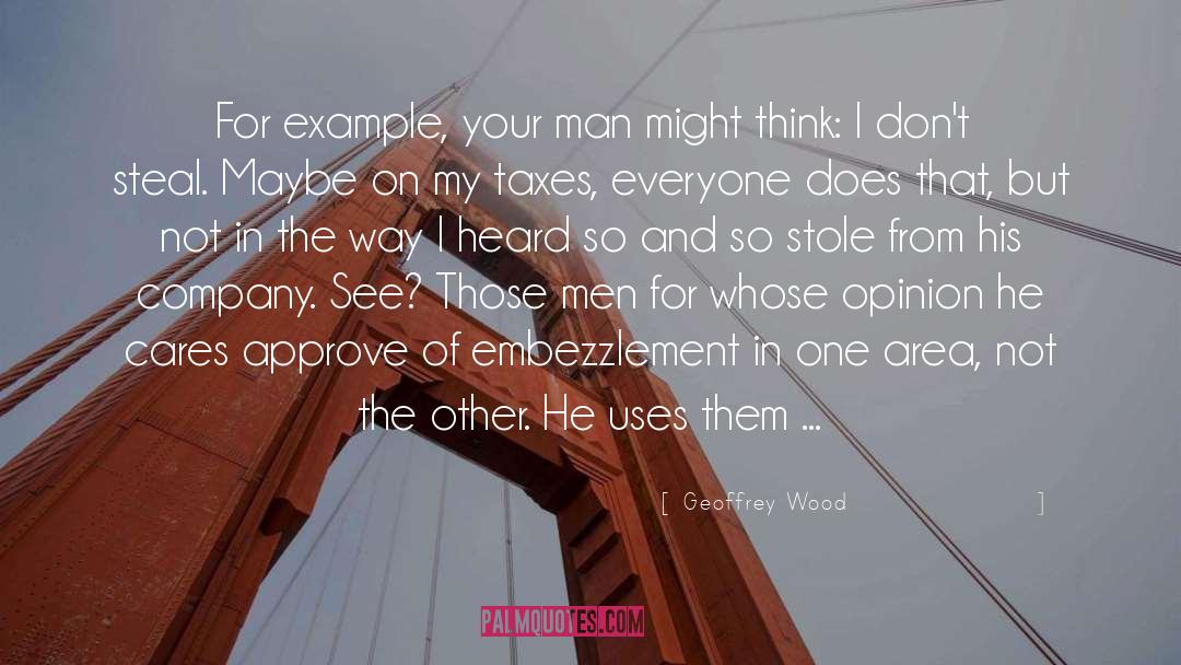 Christian Fiction quotes by Geoffrey Wood