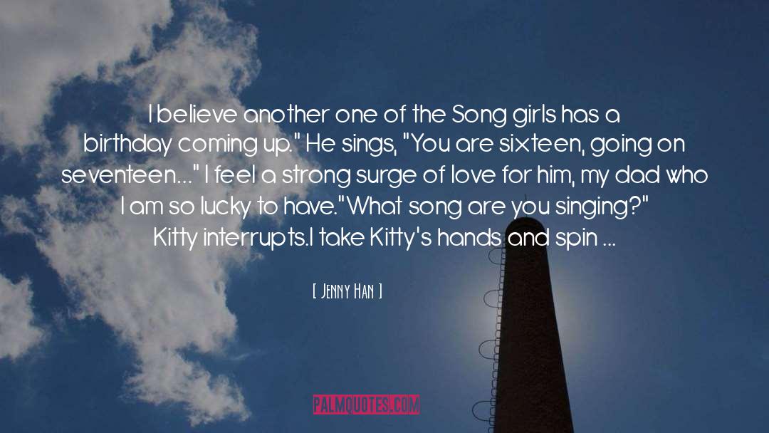 Christian Folk Song Love One Another quotes by Jenny Han