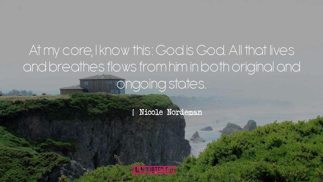 Christian God quotes by Nicole Nordeman