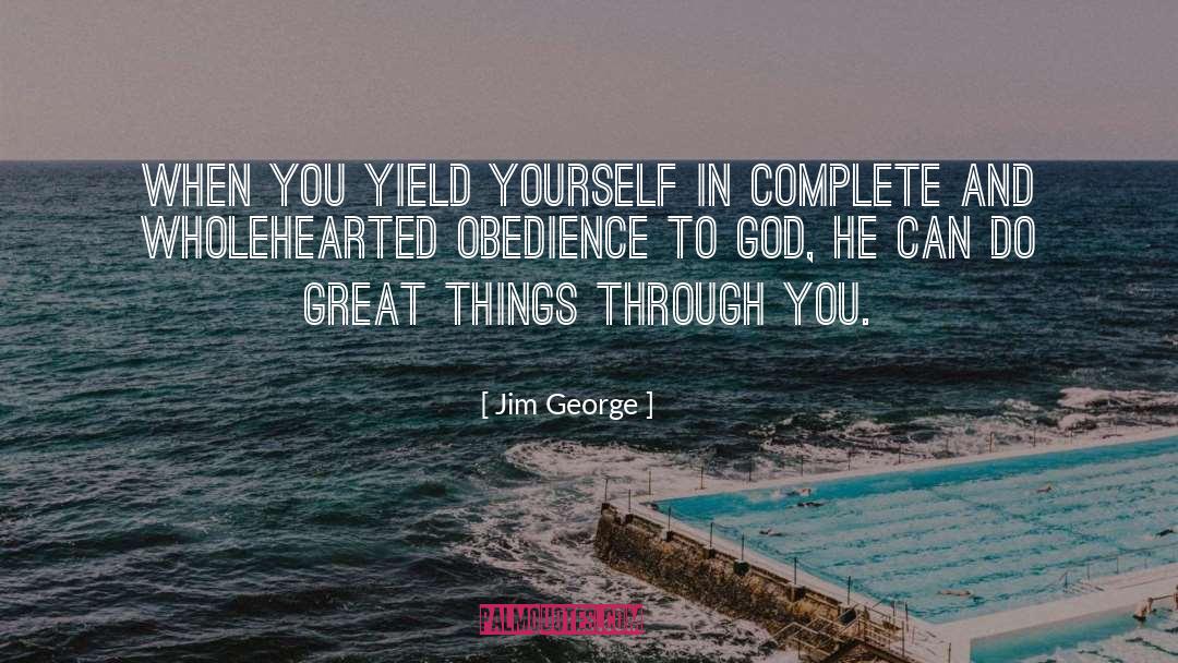 Christian God quotes by Jim George