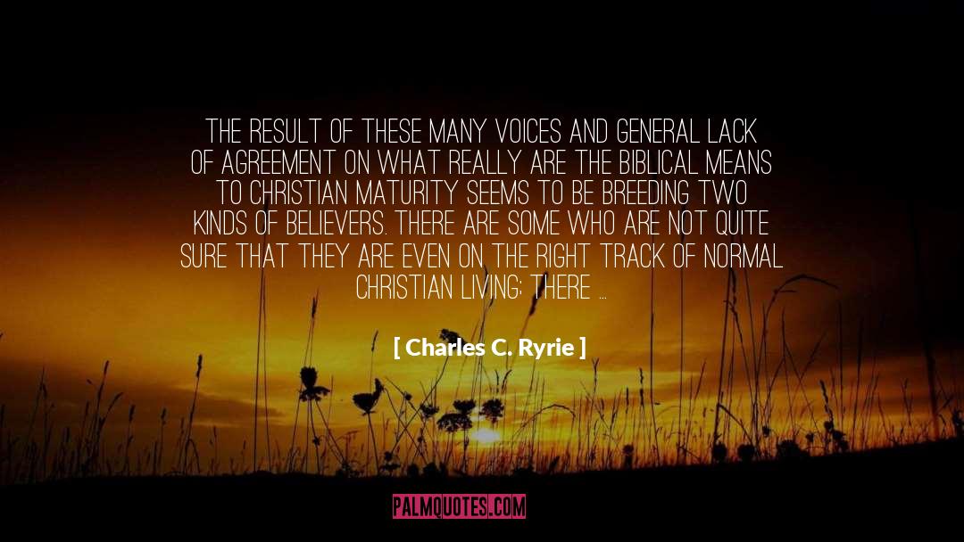 Christian Growth quotes by Charles C. Ryrie
