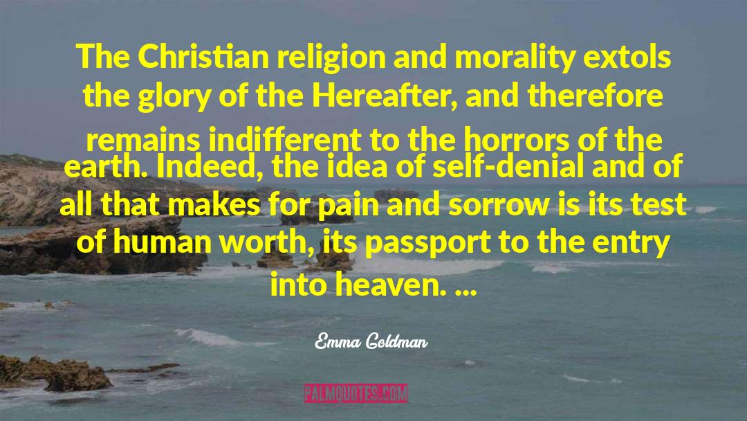 Christian Horror And Thriller quotes by Emma Goldman