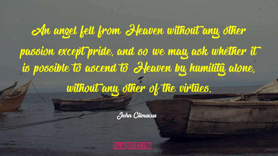 Christian Humility quotes by John Climacus