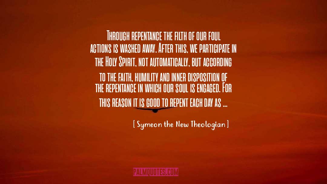 Christian Humility quotes by Symeon The New Theologian