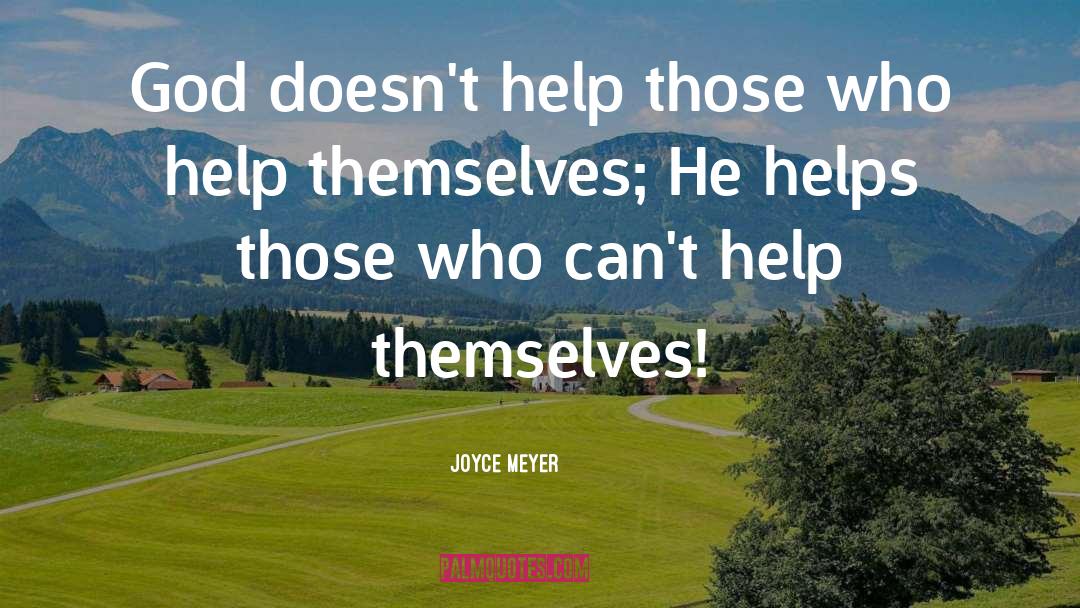 Christian Inspirational quotes by Joyce Meyer